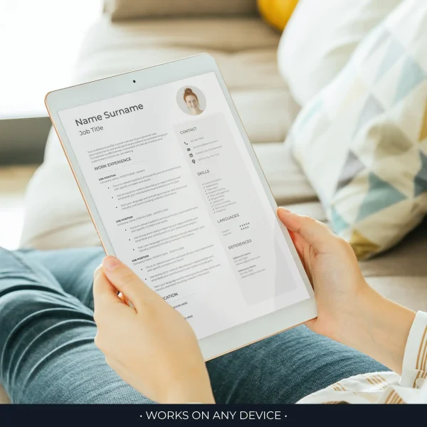 Pharmacist CV Template Google Docs - Image 2