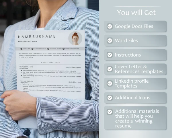 Google Doc Resume Template ️ Oki Docs