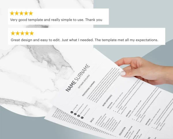 Software Developer Resume Bundle - Google Docs Templates - Image 5