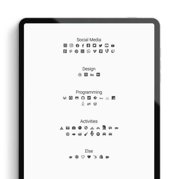 LinkedIn Profile Template & Additional Resume Icons (+bonus) - Image 2
