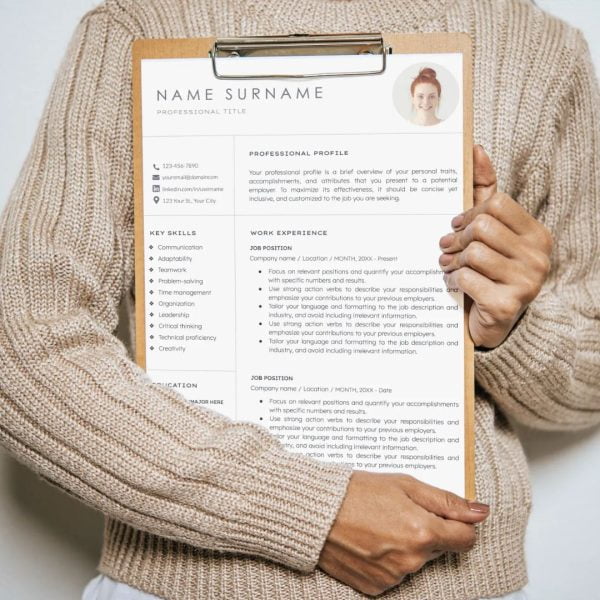 The Ultimate Resume Bundle - Quick Customizable and ATS-Ready Templates - Image 9