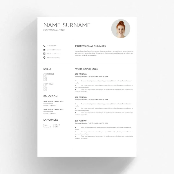change of career resume templates 00118