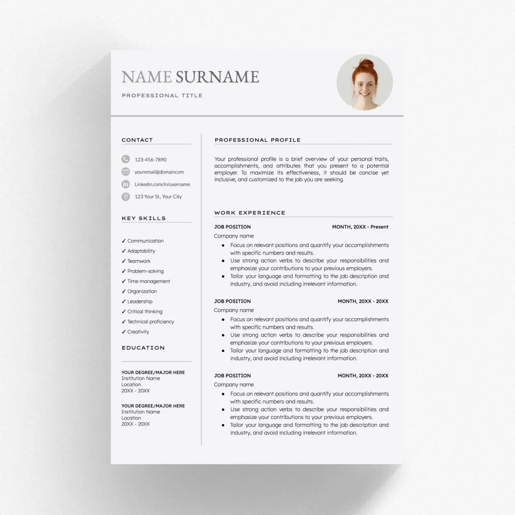 Resume Template Google Docs In English Access A Range To Elevate Your