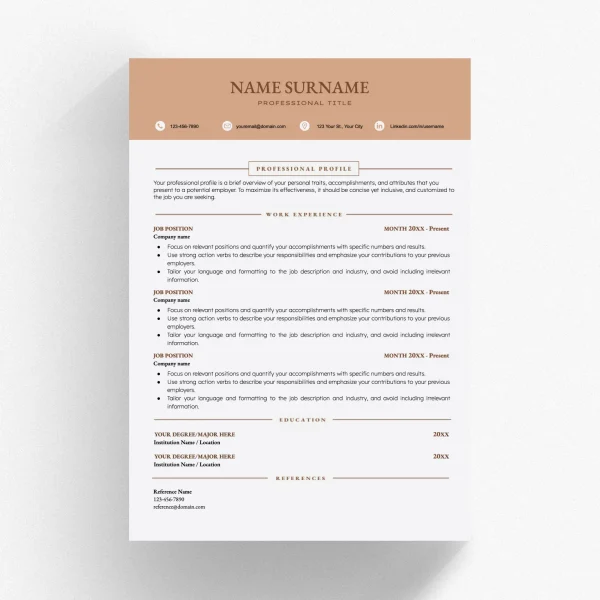 Investment Banking Resume Template - Elite Finance Professional Design for Google Docs & Word