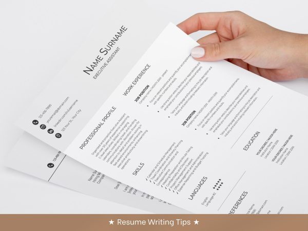 Self-Employed Resume Template – Highlight Your Entrepreneurial Journey with Style - Image 6