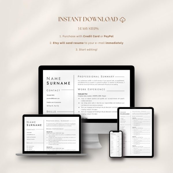 Best Resume Template for ATS - Top-Rated Design for Optimal ATS Compatibility - Image 6