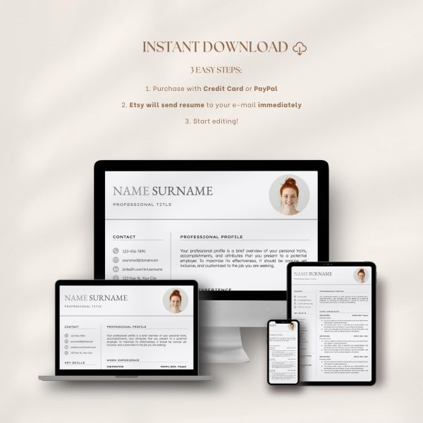 Resume Template Google Docs in English – Access a Range to Elevate Your Application - Image 8