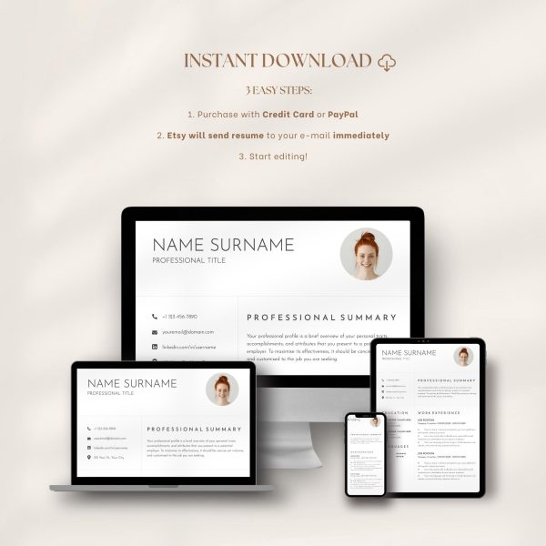 Change of Career Resume Template – Transition Seamlessly with a Tailored Design - Image 8