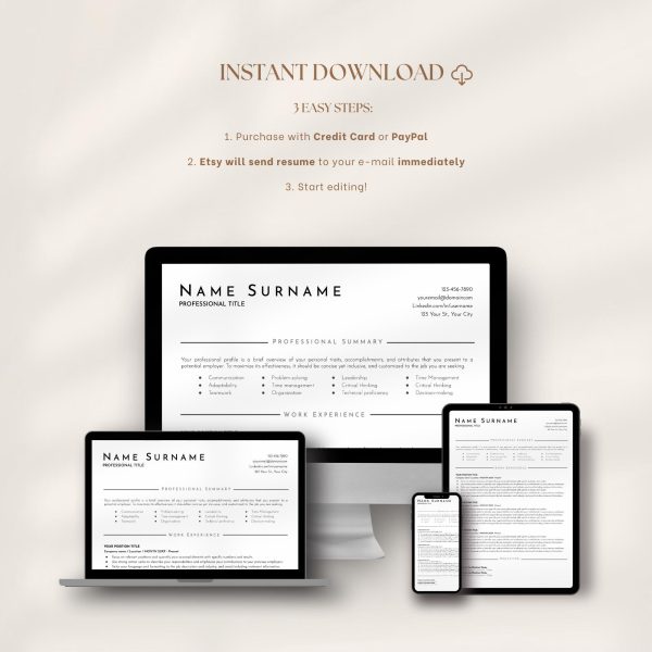 ATS Approved Resume Templates - Vetted & Approved Designs for ATS Compatibility - Image 6