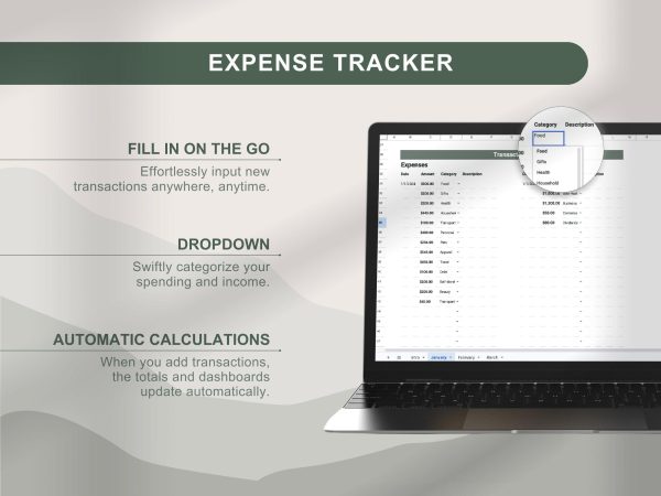 Budget By Paycheck Budget Spreadsheet Financial Planner Template Google Sheets Monthly Tracker Weekly Biweekly Bill Expenses Savings Debt - Image 3