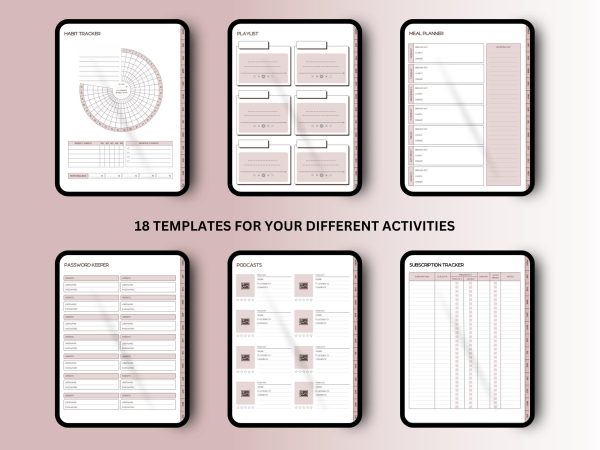 Planner template 2025 planner printable planner journal template 2025 journal printable tracker bullet journal printable journal - Image 2