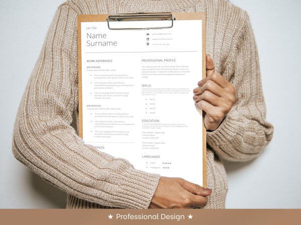 Computer Science Resume Template - Tech Innovation Specialist Design for Google Docs & Word - Image 5