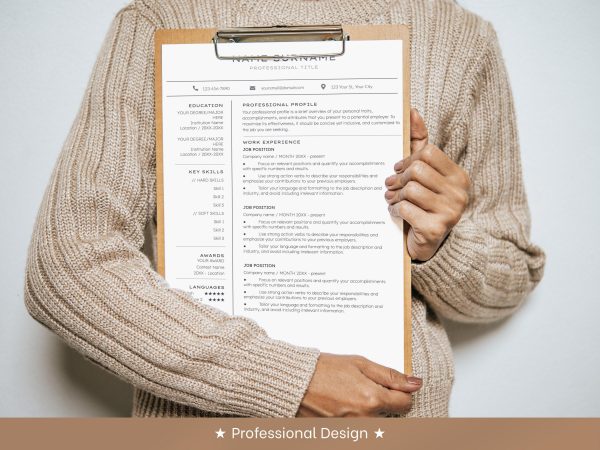 Social Media Manager Resume Template - Engaging Content Strategist Design for Google Docs & Word - Image 5