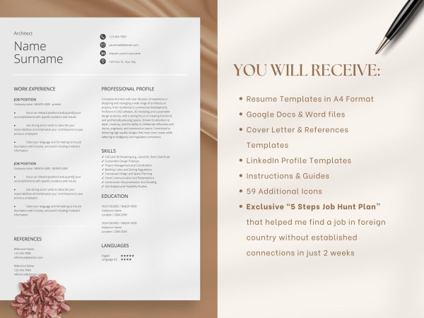 Functional Resume Template Word – Optimize Your CV for Skills and Achievements - Image 2