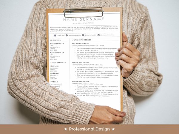 Management Resume Template – Elevate Your Leadership Profile with Executive Designs - Image 6