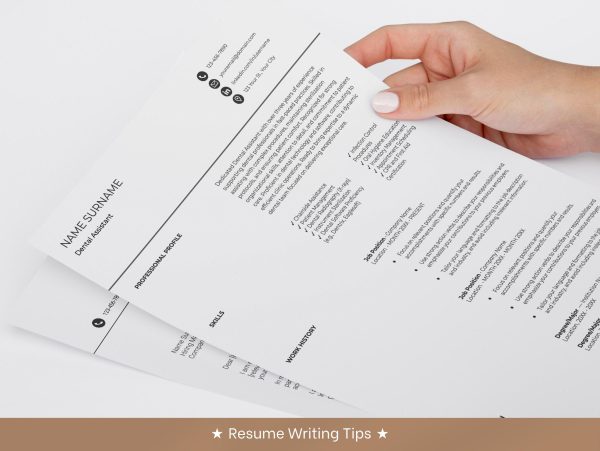 Single Page Resume Template – Condensed Format for a Quick and Impactful Overview - Image 6