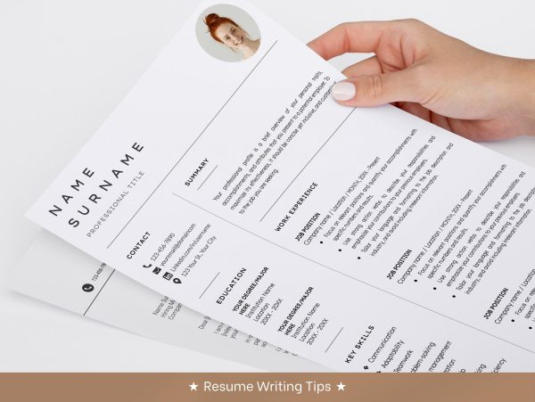 Reverse Chronological Resume - Google Docs Template Instant Download - Image 5