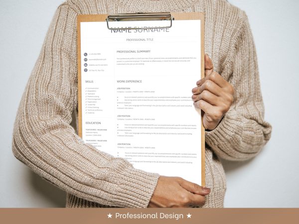 Resume Template for Young Adults: Fresh and Contemporary Looks for New Graduates - Image 6
