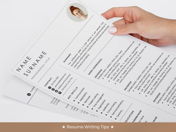 IT Resume Template Executive Director Resume Template for Google Docs and Word Professional Resume Template CV Template Business resume - Image 5