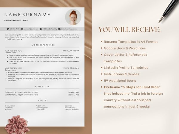 Google Doc Resume Template - Image 2