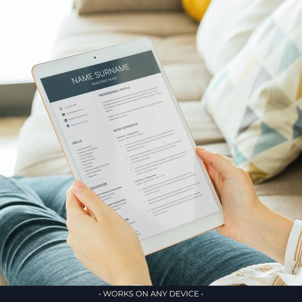 Nursing Resume Template Google Docs - Image 4