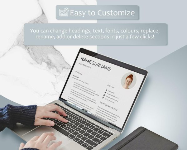 Resume CV Template Google Docs Resume Professional Resume Template for Word Google Docs Modern Resume CV Template - Image 4