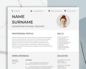 Simple Resume Template Word CV Google Docs Modern Resume Template CV Template Executive Resume Template Curriculum Vitae