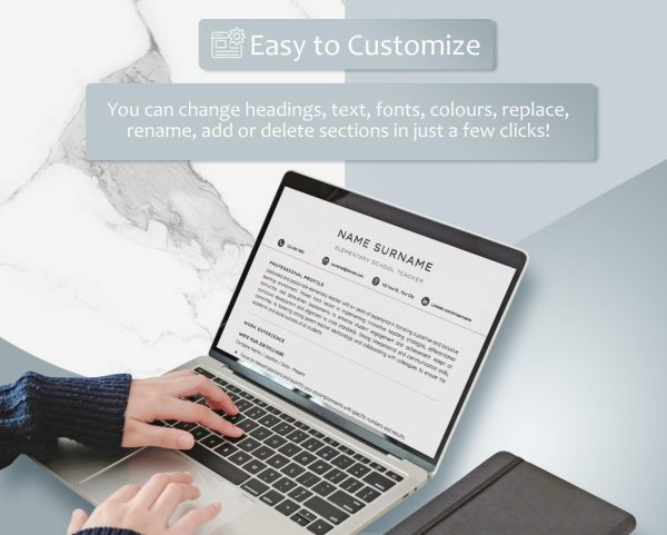 Modern Resume Template for Word & 2025 Modern CV Template Resume Design Marketing Resume Template Instant Download Sales Resume - Image 5