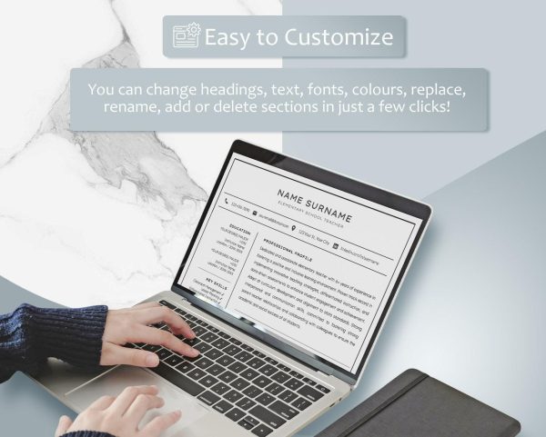 ATS Friendly Resume Template for Word 2025 Google Docs Resume Template ATS Compatible Resume Instant Download Simple Resume CV Format - Image 5