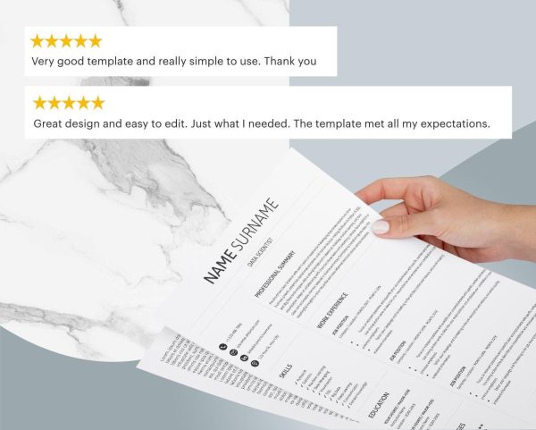 Resume for Developer ATS Friendly Tech Resume Template Tech IT Computer Science Resume for Google Docs & Word Modern Minimalist Resume - Image 6