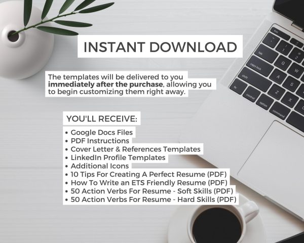 Masculine Resume Template Bundle for Men - Made in Google Docs And Word Perfect for Truck Driver - Image 6