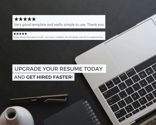 Masculine Resume Template Bundle for Men - Made in Google Docs And Word Perfect for Truck Driver - Image 7