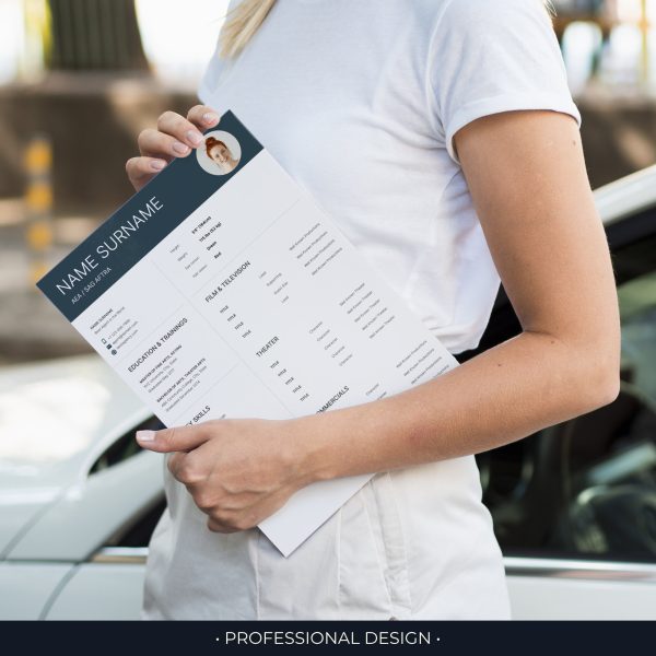 Actor Resume Template with Headshot and Cover Letter Theatre Resume Template Actress Resume Template Acting Resume Theatre Resume - Image 8