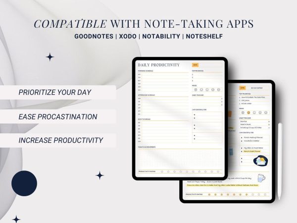 Digitized planner daily plannere digital planner notable planner digitally daily digital planner goodnotes-daily undate digital planner - Image 2
