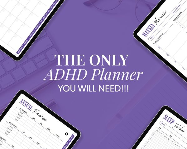 All-in-one planner 2025 digital planner ADHD planner notability planner goodnotes notebook digital ipad planner undated planner - Image 2