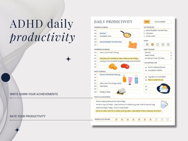 Digitized planner daily plannere digital planner notable planner digitally daily digital planner goodnotes-daily undate digital planner - Image 4
