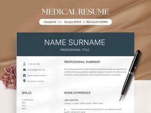 Medical Resume Template Word Nurse resume template student nurse resume resume template nurse new grad nurse resume template