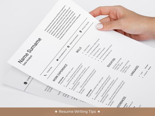 Data Analyst Resume ATS Friendly Resume Template for Google Docs Word Resume ATS Compatible Resume Template Professional - Image 6