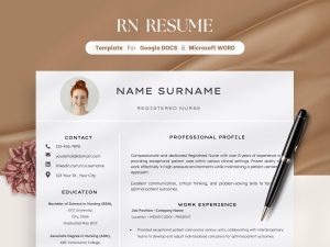 Nurse Resume Template student nurse resume nursing cv resume template word creative resume template modern resume template cv template