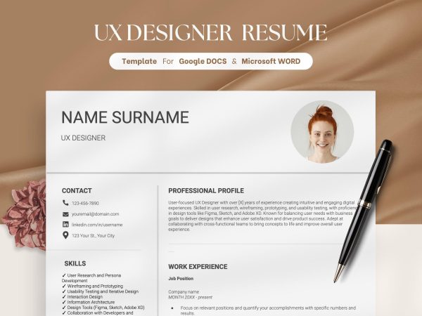 Professional Executive Resume Template 2025 CEO Resume Template for Word Cover Letter Sorority Resume Template