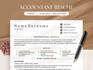 ATS Friendly Template for Google Docs and Word Cover Letter and References Templates ATS Resume Instant Download ATS Resume