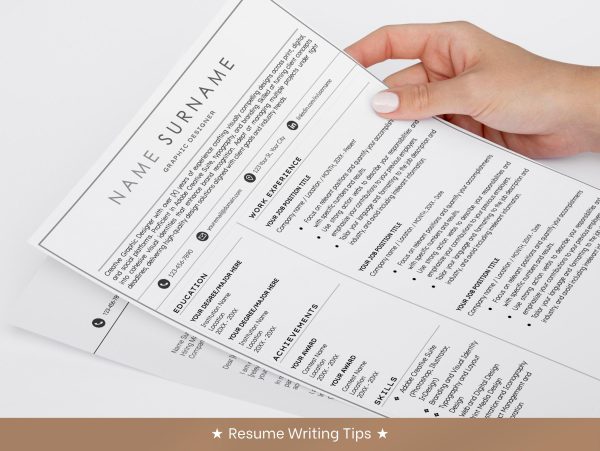 Professional Resume for Word Google Docs Minimalist & Simple Resume Modern Executive Resume Template Manager Director Resume - Image 6
