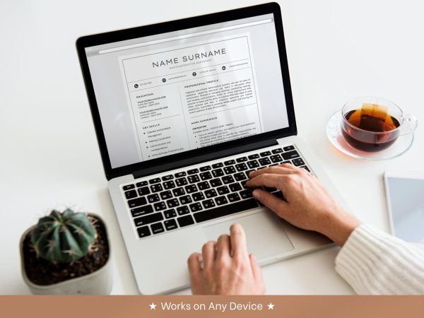 Resume Two Column Template: Sleek and Organized Dual-Layout Format - Image 7