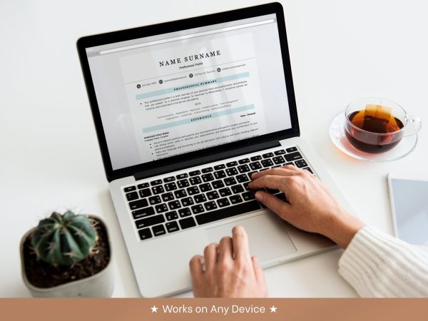 Professional Resume for Word Google Docs Minimalist & Simple Resume Modern Executive Resume Template Manager Director Resume - Image 7