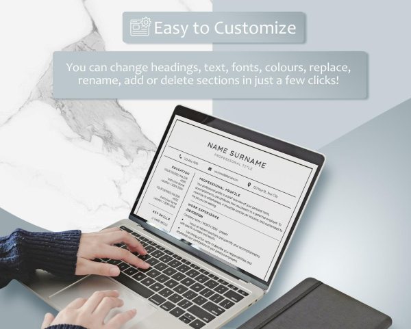 Executive Resume Professional Resume Template Modern Resume Word CV Resume Design Cover Letter Manager Director C Level Resume - Image 4