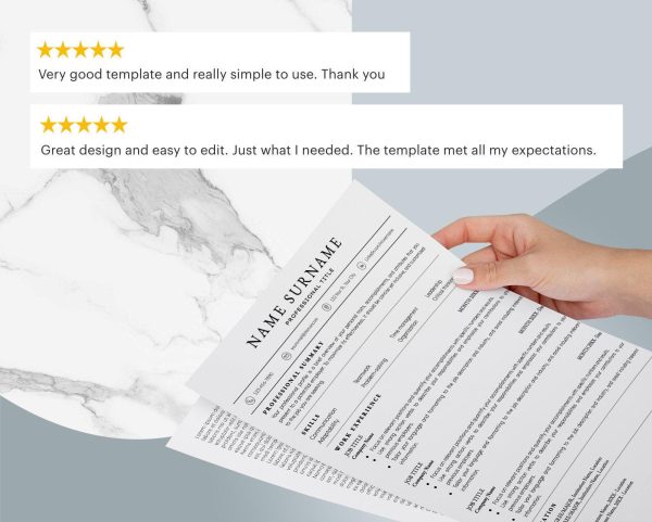 Nursing Resume Template for Google Docs  Word - Customizable Design for Registered Nurse Remote Nurse  New Grad Nurse Practitioner Careers - Image 6