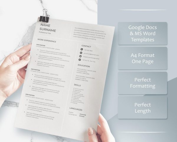 Registered Nurse Resume Nursing Student Resume Nurse Resume New Grad Nurse CV Template Medical Student Nurse Medical Assistant Resume - Image 3
