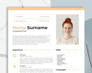 Executive Resume Template Word CV Google Docs CV Template Professional Resume Template Modern CV Template Minimal
