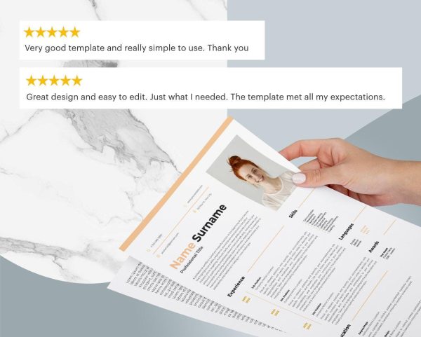 Executive Resume Template Word CV Google Docs CV Template Professional Resume Template Modern CV Template Minimal - Image 6