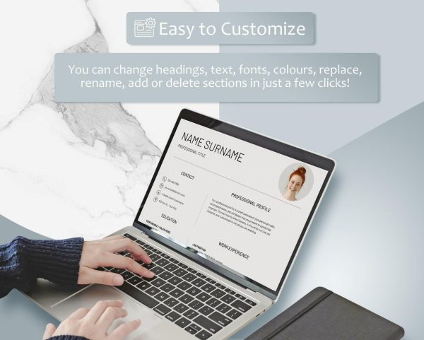 Resume Template Word Google Docs Resume CV Template Modern Resume Template Modern Executive Resume Template - Image 4